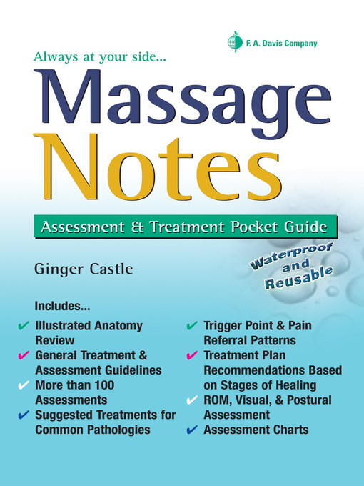 Upplýsingar um Massage Notes eftir Ginger Castle - Biðlisti